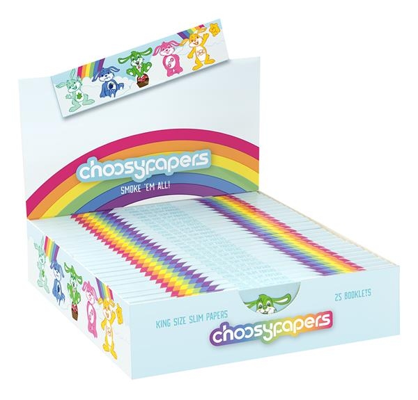 Choosypapers King Size Slim Zigarettenpapier Bunnys Hasen